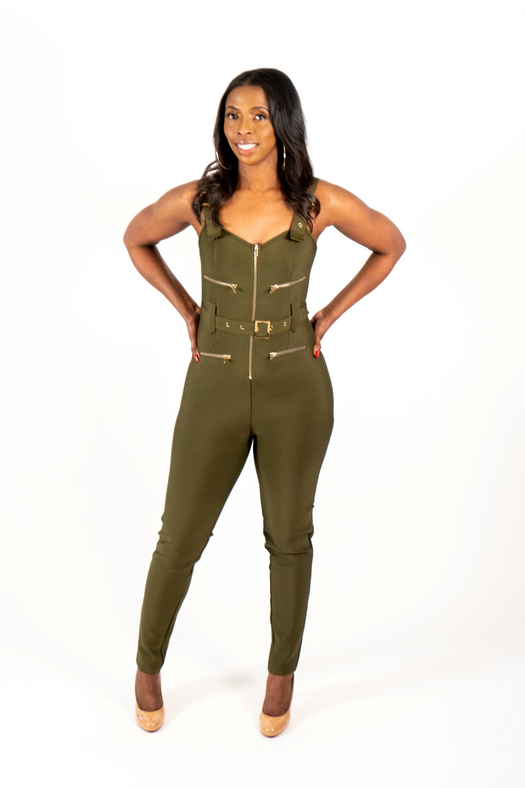 Bandage jumpsuit