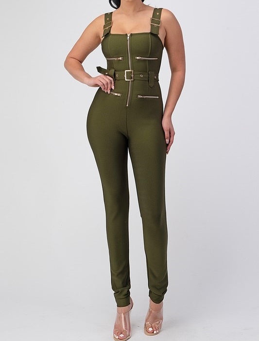 Bandage jumpsuit